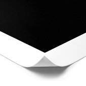 Poster Gardez le calme et patinez (Coin)