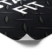 POSTER GARDEZ LE CALME ET RESTEZ À L'AISE (Coin)