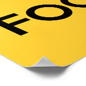 Poster Gardez le calme et restez concentré (Coin)