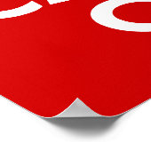 Poster Gardez le calme et transportez-en un (Coin)