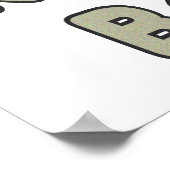 Poster Gardez Le Calme Pelouse Bowles (Coin)