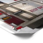 Poster Gardez le dos à 500 pieds (Coin)