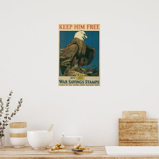 Poster Gardez-Le Libre (Cuisine)