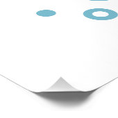 Poster Gardez le plastique de la mer libre (Coin)