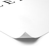 Poster Gardez-le simple (Coin)