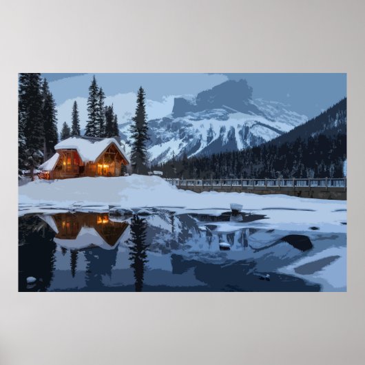 Poster Gardez les feux de la maison brûlés pour les voyag (Devant)