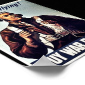 Poster Gardez-nous l'avion (Coin)