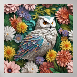 Poster Gardez Owl Design ou concevoir votre propre