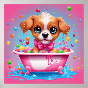 Poster Gardez Puppy design ou concevoir votre propre Post