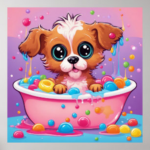 Poster Gardez Puppy design ou concevoir votre propre Post