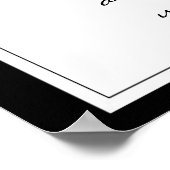 Poster Gardez un arbre vert dans votre coeur Magpie Bird (Coin)