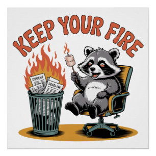 Poster Gardez Votre Feu