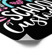 Poster Gardien Battery Life School Janitor Rainbow (Coin)