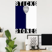 Poster Gardien de crosse (Bureau à domicile)