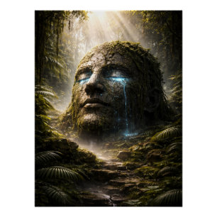 Poster Gardien de la Forêt Ancienne – Esprit de la Nature