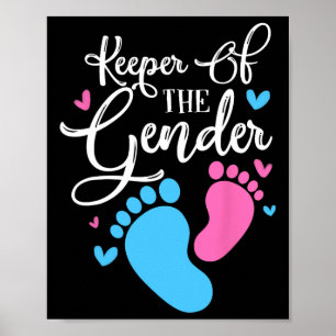 Poster Gardien De La Partie De Révélation De Genre Par