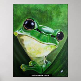 Poster Gardien de la peinture de l'eau par Alfred Fox