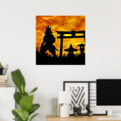 Poster Gardien de la porte (Bureau à domicile)