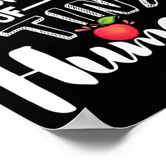 Poster Gardien De Minuscules Humains - Retour À L'École - (Coin)