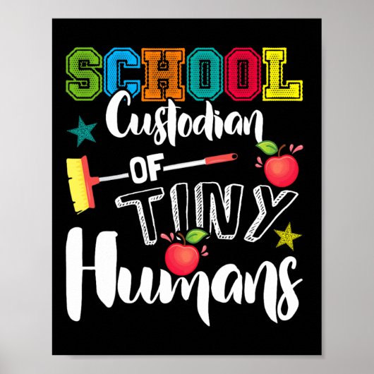 Poster Gardien De Minuscules Humains - Retour À L'École - (Devant)