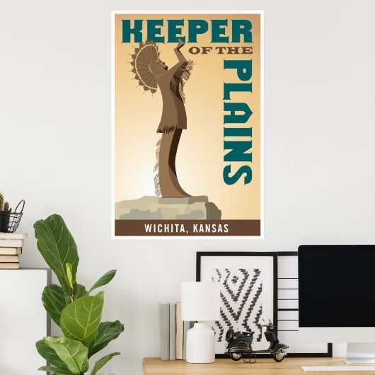 Poster Gardien des plaines (Bureau à domicile)