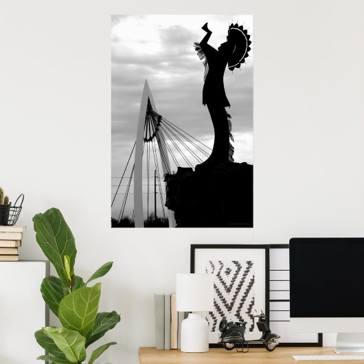 Poster Gardien des plaines (Bureau à domicile)