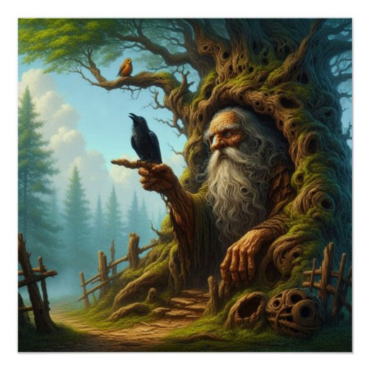 Poster Gardien du Corbeau (Devant)