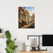 Poster Gardien du Feu Sacré (Bureau à domicile)