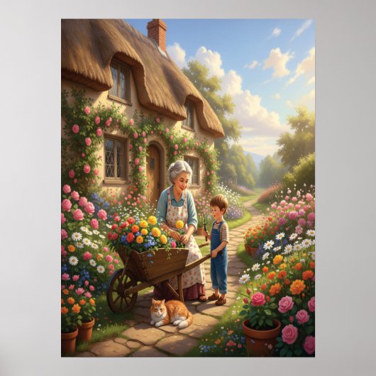 Poster Gardien du Feu Sacré (Devant)