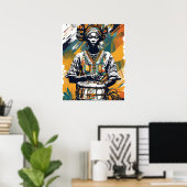 Poster Gardien du Rythme (Bureau à domicile)