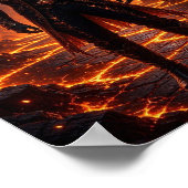 Poster Gardien Inférnal de Feu Fantastique (Coin)