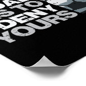 Poster Gardien Mon Objectif Pour Refuser Vôtre Joueur De (Coin)