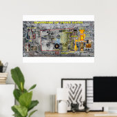 Poster Gardiens des portes de Sion (Bureau à domicile)