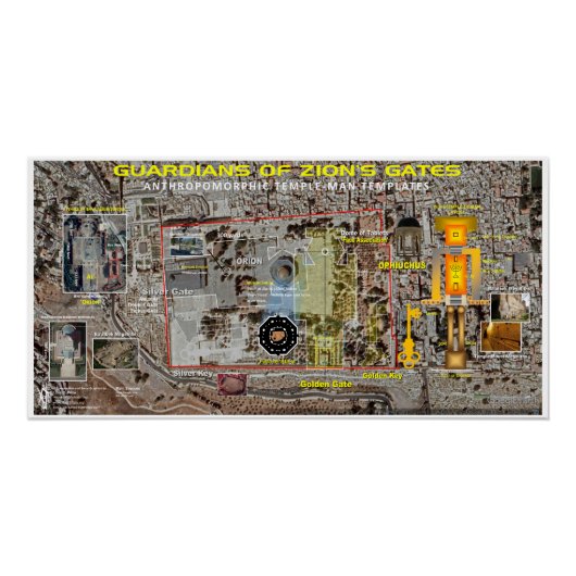 Poster Gardiens des portes de ZIon (Devant)