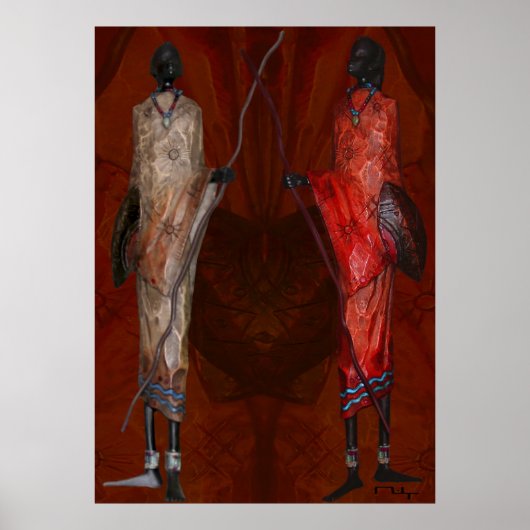 Poster gardiens du masque (Devant)