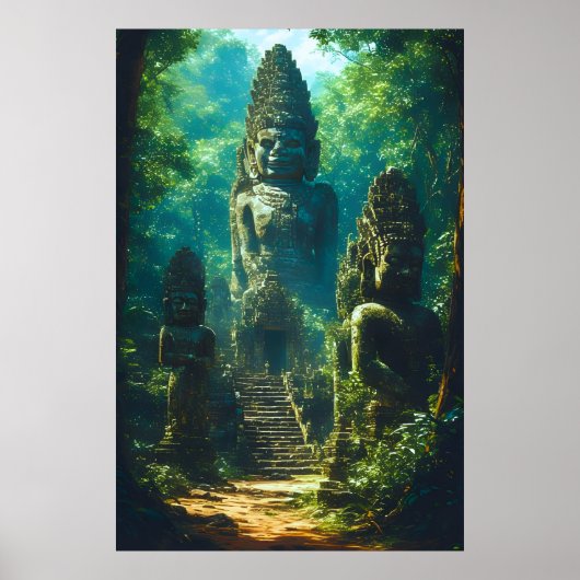 Poster Gardiens silencieux du Siam (Devant)