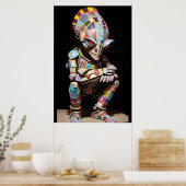 Poster Gardons nos coquilles Ken Gage Sci-Fi (Cuisine)