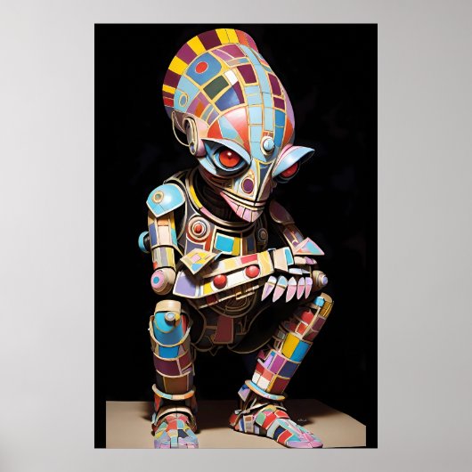 Poster Gardons nos coquilles Ken Gage Sci-Fi (Devant)