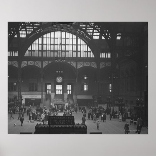 Poster Gare (Devant)