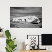 Poster Gare abandonnée (Bureau à domicile)