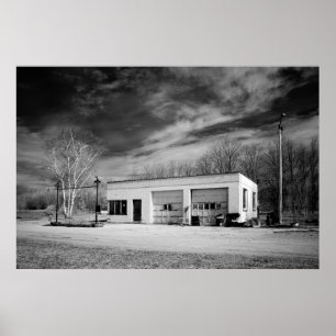 Poster Gare abandonnée