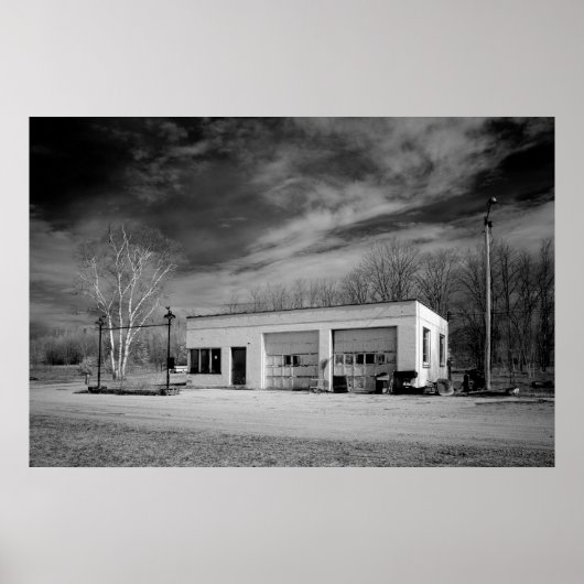 Poster Gare ancienne (Devant)