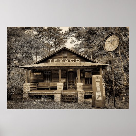 Poster Gare ancienne (Devant)