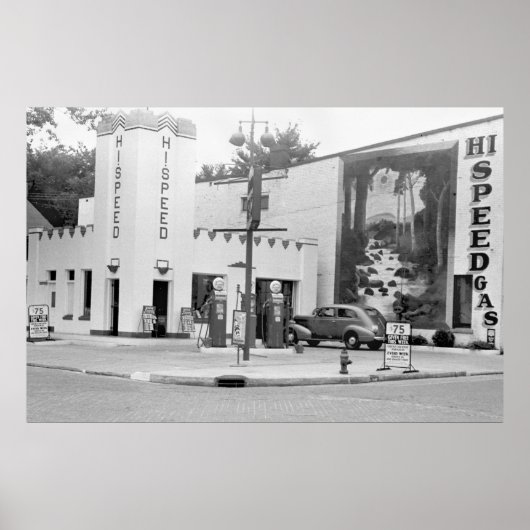 Poster Gare ancienne (Devant)