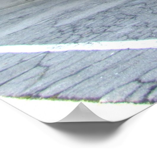 Poster Gare ancienne ~ imprimer (Coin)