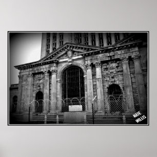 Poster Gare centrale du Michigan