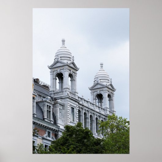 Poster Gare d'Anvers, Belgique (Devant)