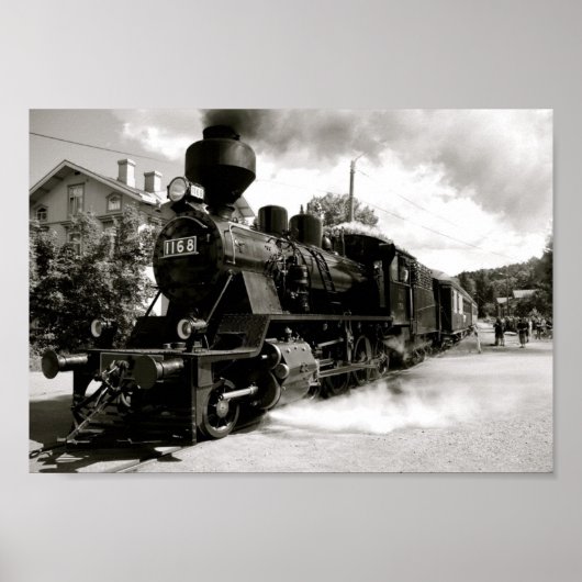 Poster Gare de départ (Devant)