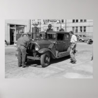 Gare de la Couronne rouge, années 1940
