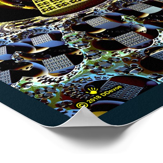 Poster Gare de Lem (Coin)